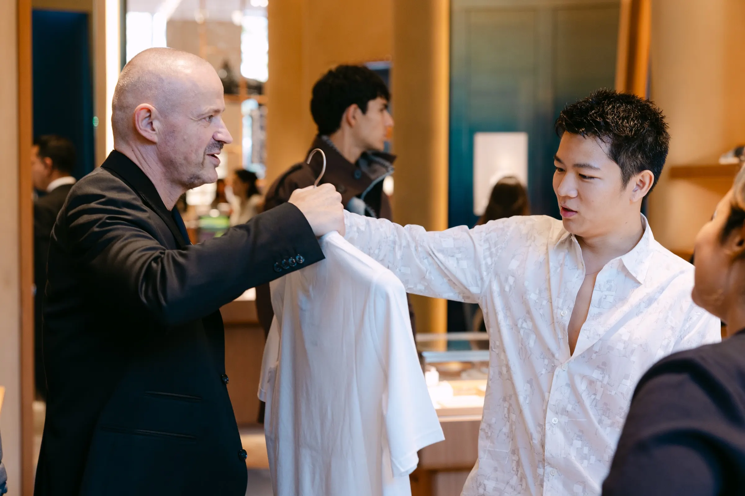 Hermès — Presentación de colección de hombre, Barcelona. Fotografía de Noomadik.
