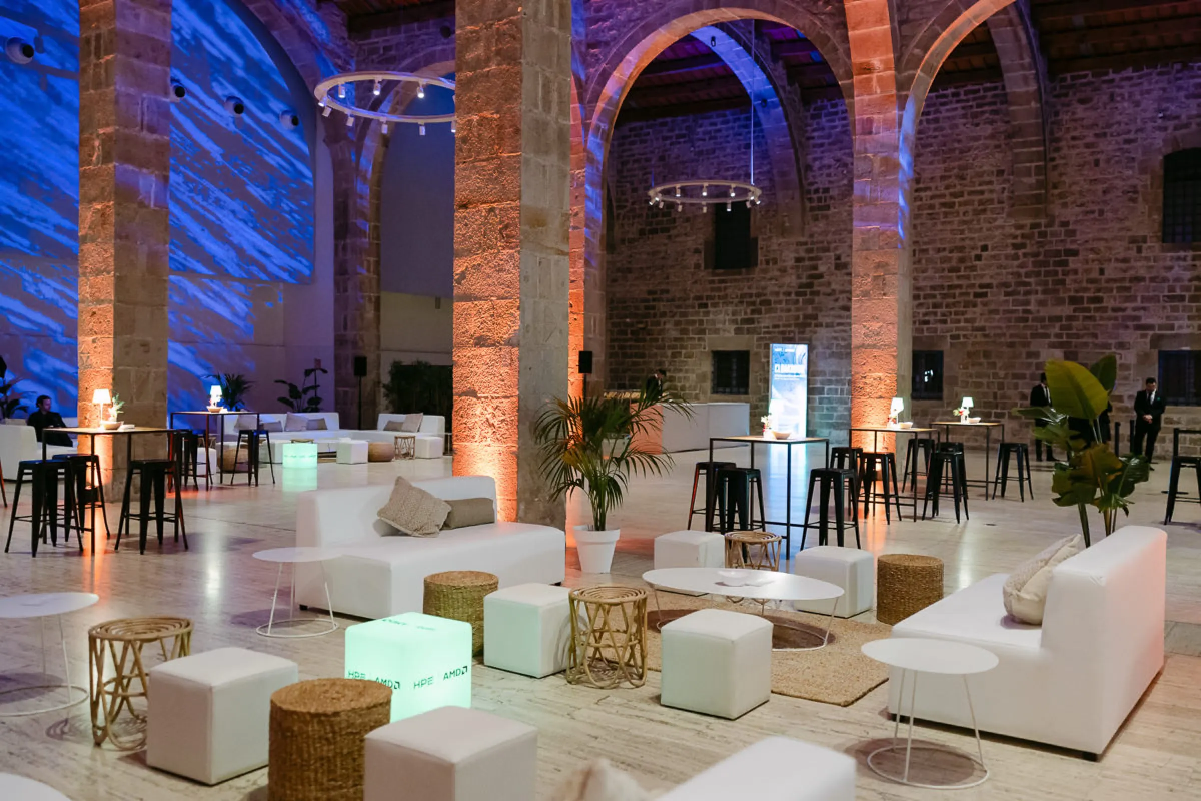 HPE × Intel — Evento de clientes en HPE Discover Barcelona 2025, Museu Marítim, Barcelona. Fotografía de Noomadik.
