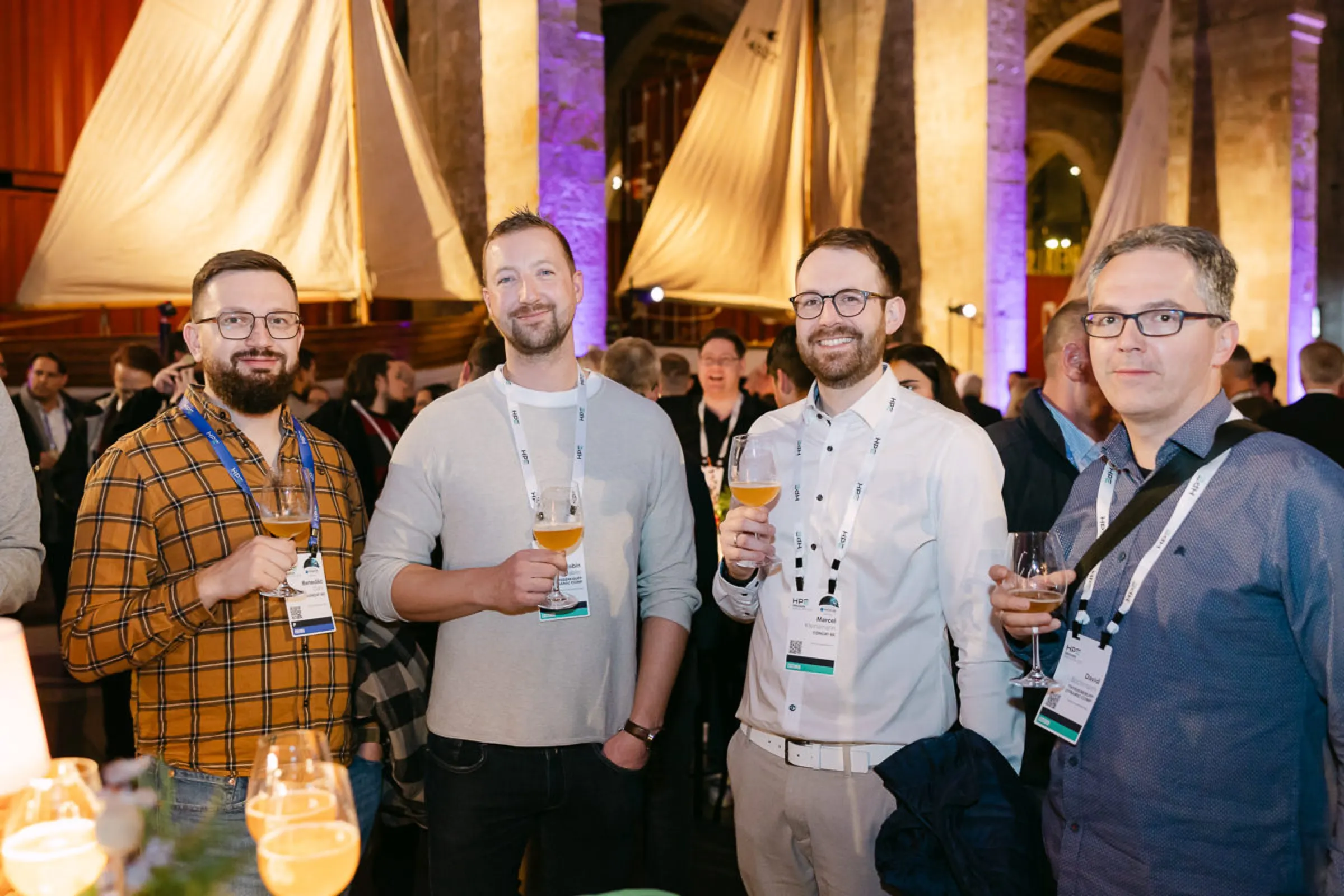 HPE × Intel — Evento de clientes en HPE Discover Barcelona 2025, Museu Marítim, Barcelona. Fotografía de Noomadik.