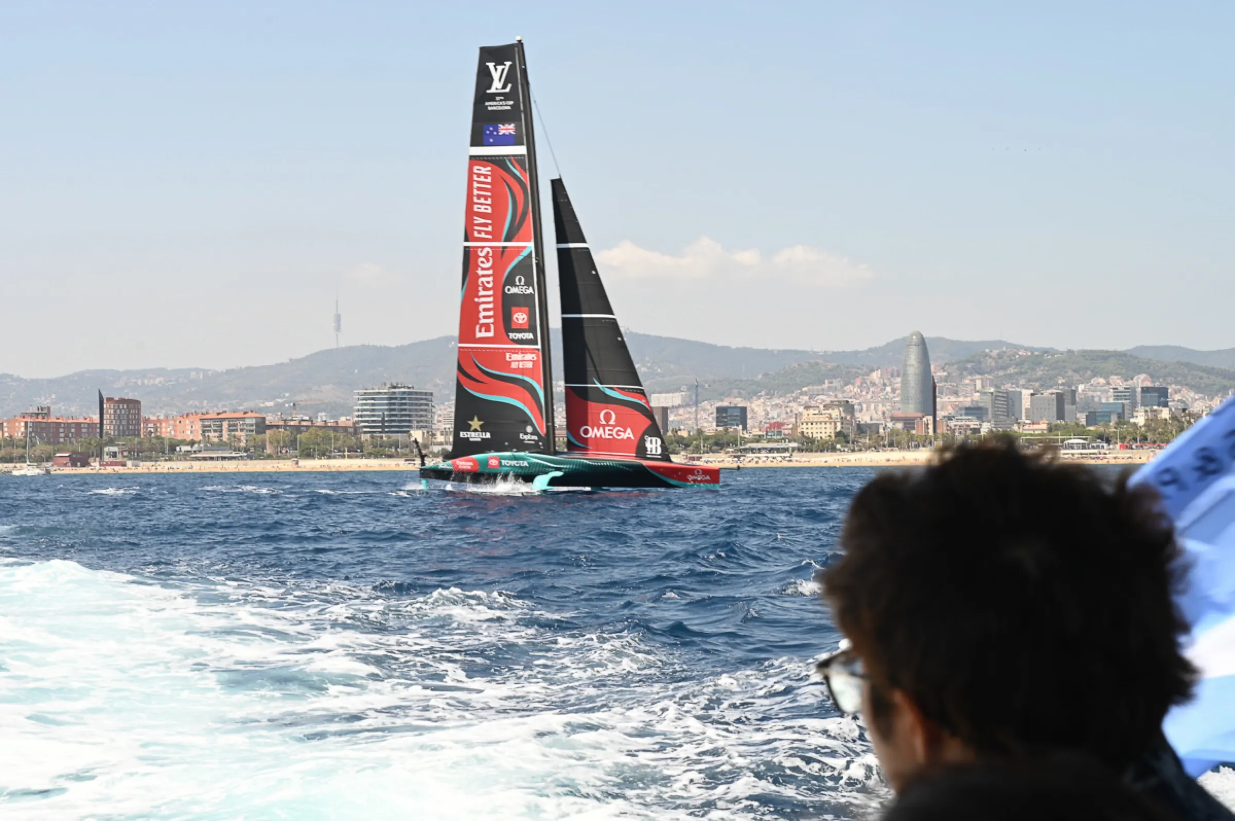 Louis Vuitton — Hospitality de la 37.ª America's Cup, Port Vell, Barcelona. Fotografía de Noomadik.