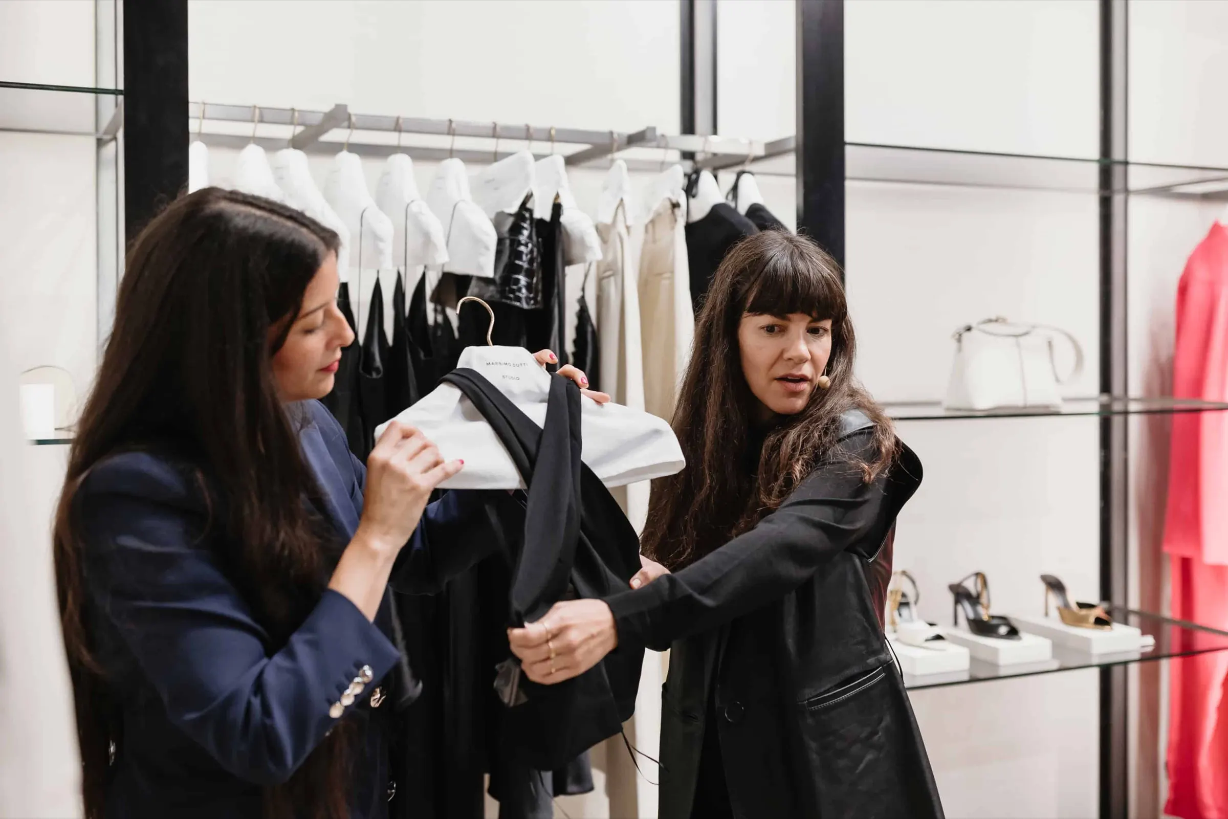 Massimo Dutti × Vogue — Presentación de colección con Vogue, Massimo Dutti, Barcelona. Fotografía de Noomadik.