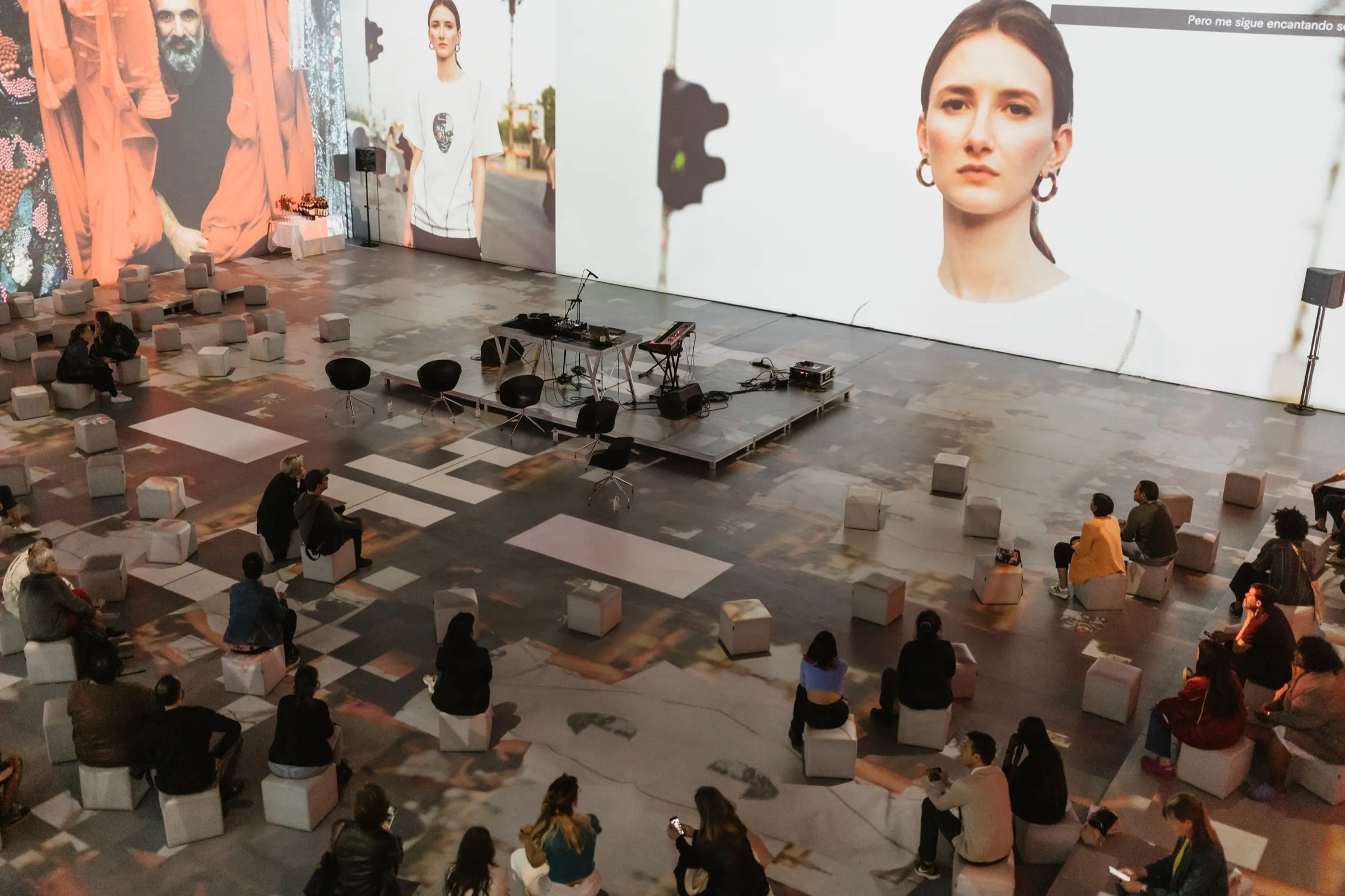IDEAL Centre d'Arts Digitals — New East Festival en Barcelona, IDEAL, Barcelona. Fotografía de Noomadik.