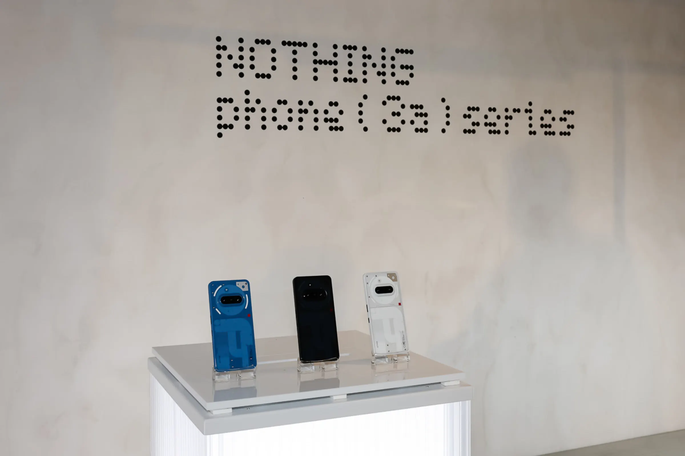 Nothing — Lanzamiento del Phone (3a) en el MWC, Barcelona. Fotografía de Noomadik.