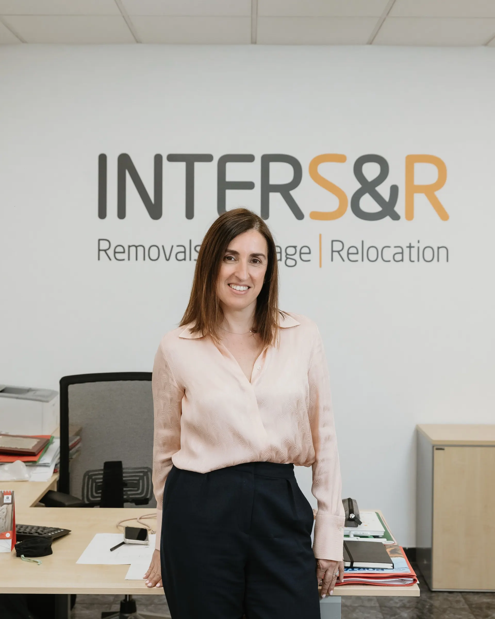 Retrato corporativo en la oficina, Barcelona. Fotografía de Noomadik.