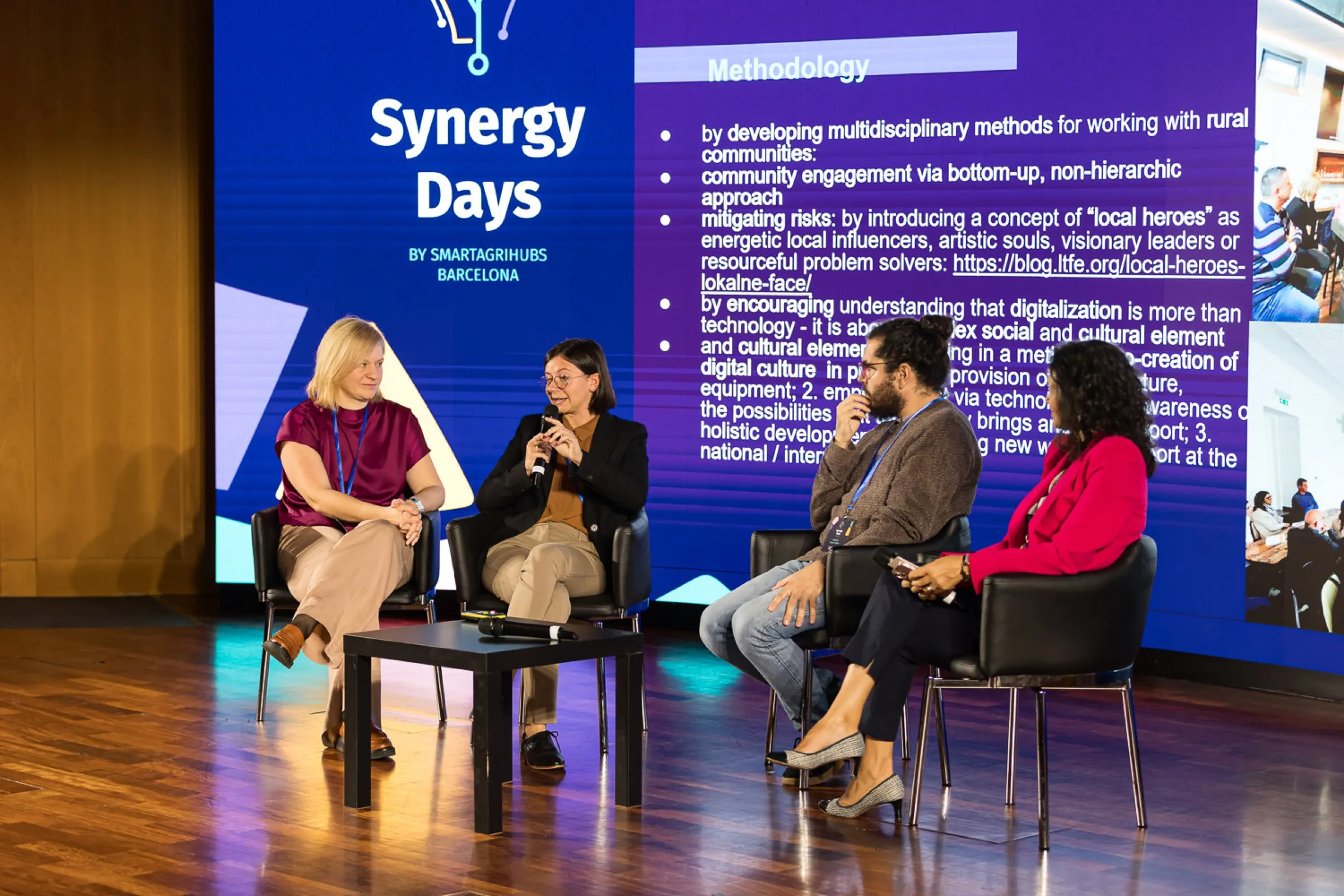SmartAgriHubs — Synergy Days, Barcelona. Fotografía de Noomadik.