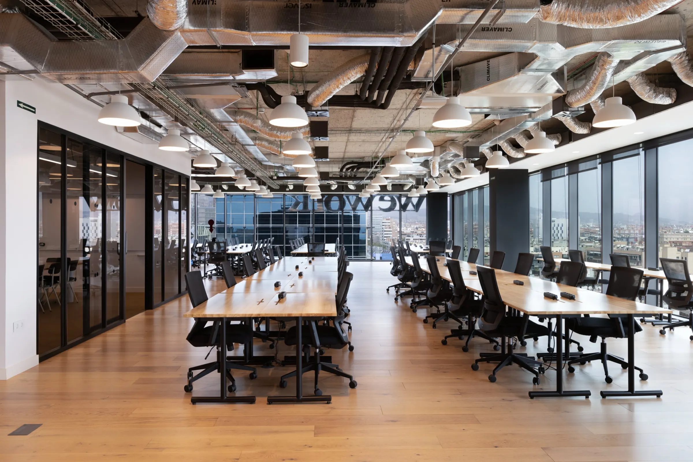 WeWork — Fotografía de espacios, Barcelona. Fotografía de Noomadik.
