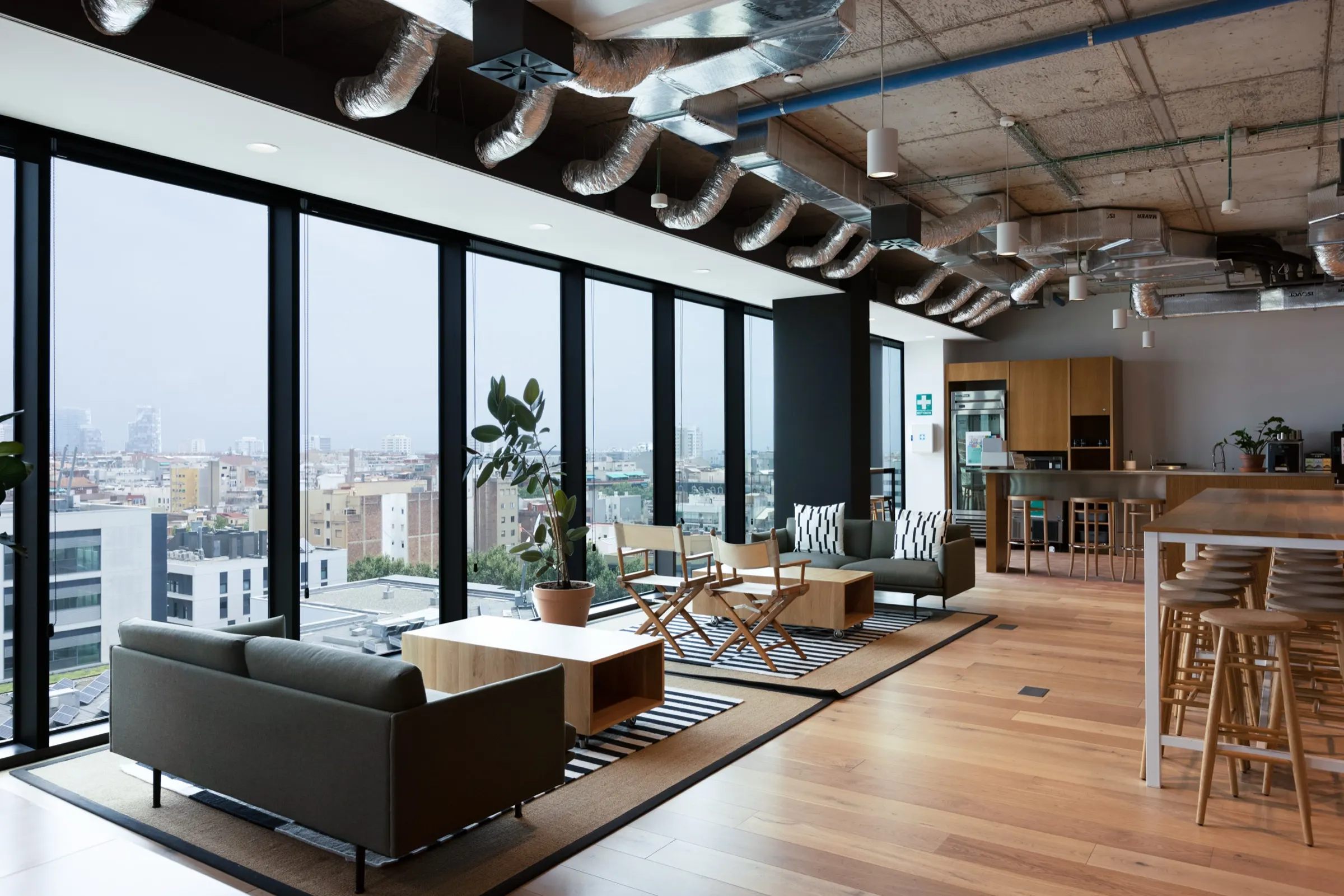 WeWork — Fotografía de espacios, Barcelona. Fotografía de Noomadik.