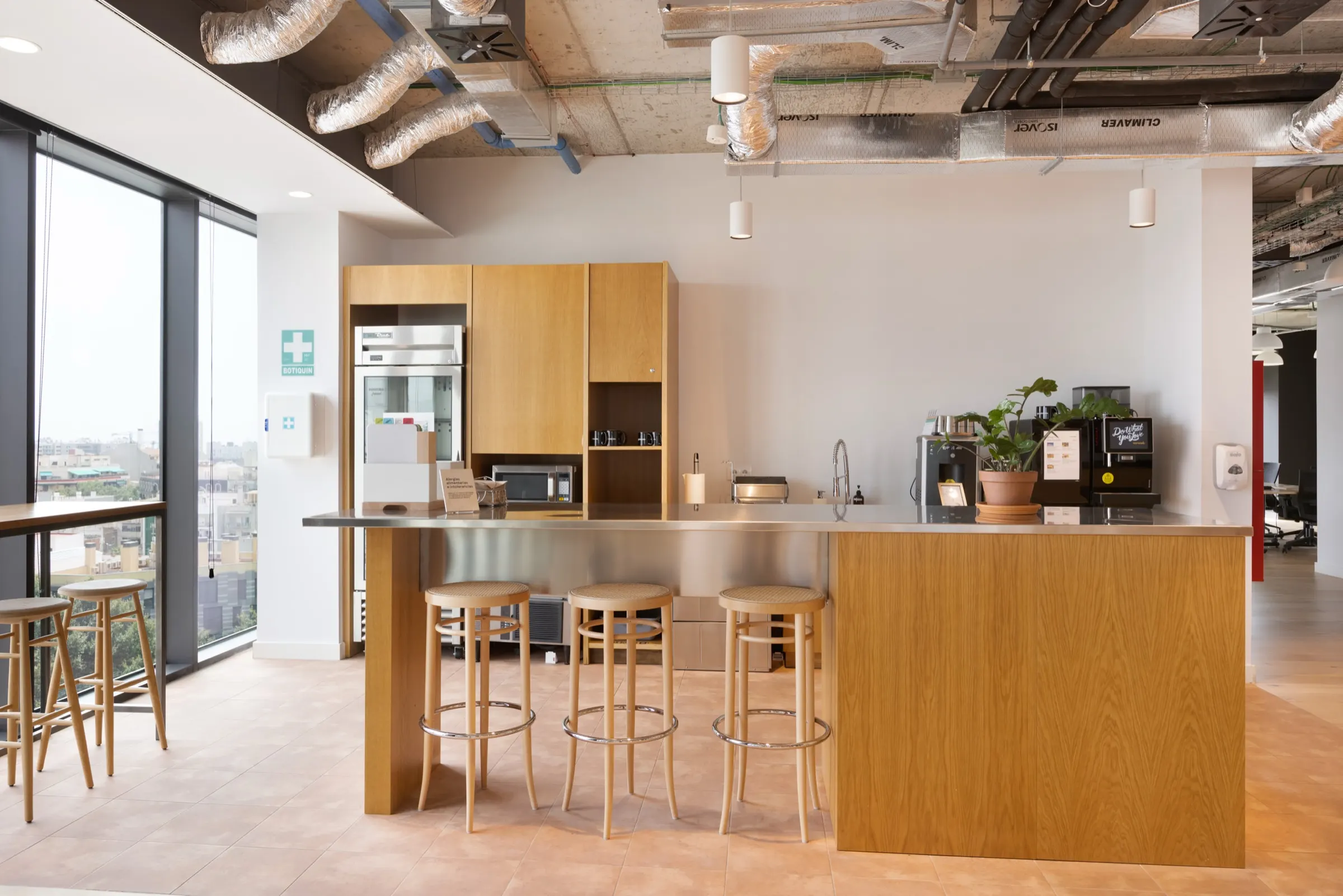WeWork — Fotografía de espacios, Barcelona. Fotografía de Noomadik.