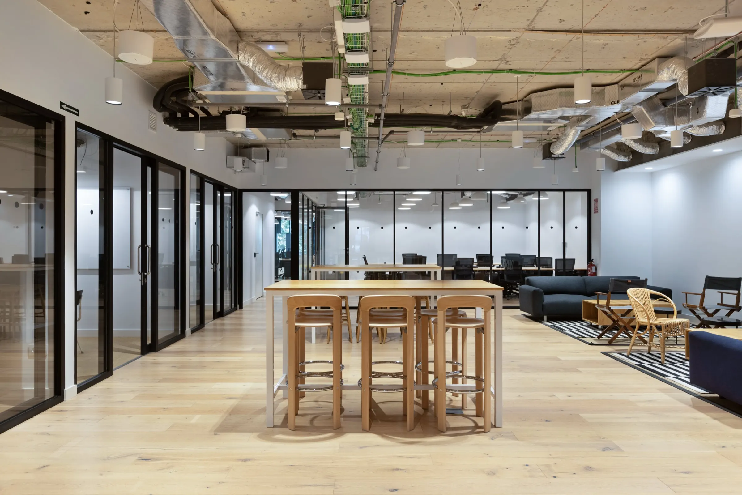 WeWork — Fotografía de espacios, Barcelona. Fotografía de Noomadik.