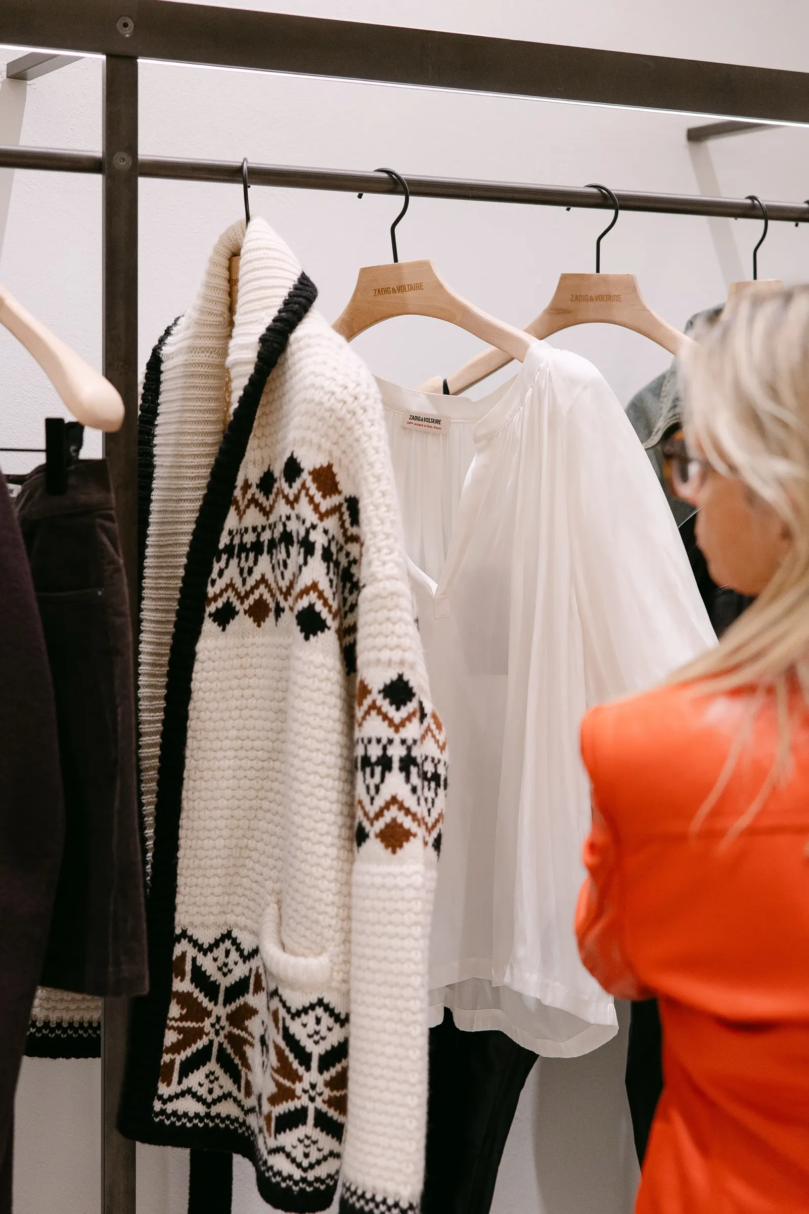 Zadig & Voltaire — Presentación de colección en tienda, Barcelona. Fotografía de Noomadik.